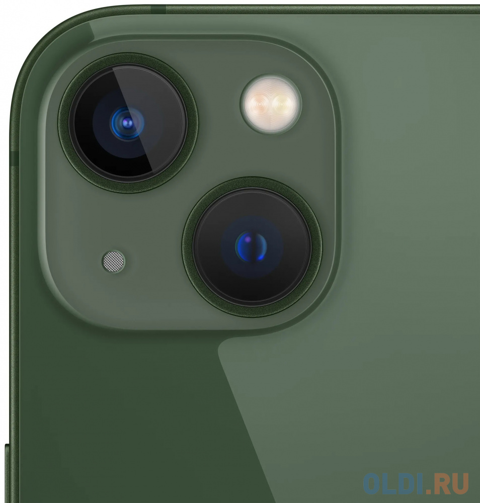 Смартфон Apple A2634 iPhone 13 128Gb 4Gb альпийский зеленый моноблок 3G 4G 1Sim 6.1" 1170x2532 iOS 16 12Mpix 802.11 a/b/g/n/ac/ax NFC GPS GSM900/ фото