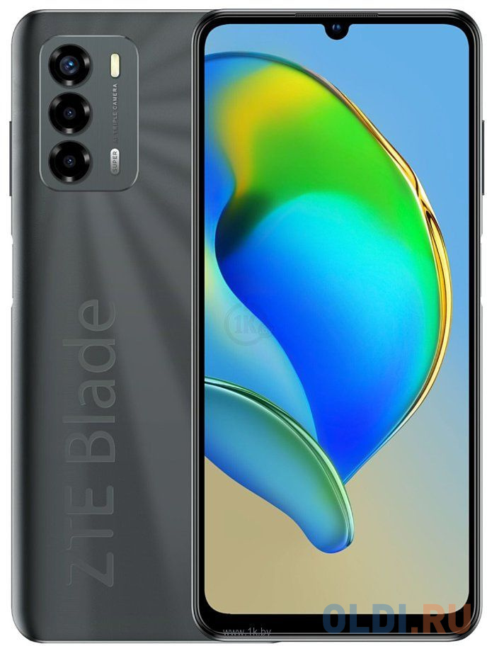 

Смартфон ZTE Blade V40 Vita 16 Gb Black, Черный