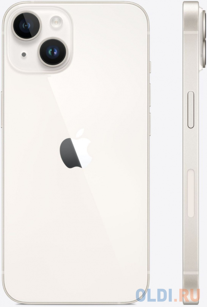 Смартфон Apple iPhone 14 A2884 128Gb 6Gb сияющ.зв. 3G 4G 6.1" OLED 1170x2532 iOS 16 12Mpix 802.11 a/ фото