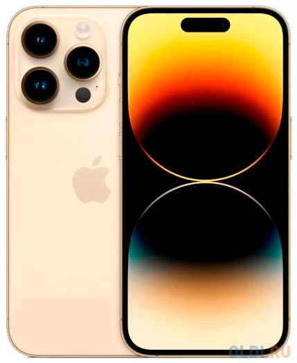 

Смартфон Apple A2889 iPhone 14 Pro 128Gb 6Gb золотой моноблок 3G 4G 1Sim 6.1" 1179x2556 iOS 16 48Mpix 802.11 a/b/g/n/ac/ax NFC GPS GSM900/1800 GS