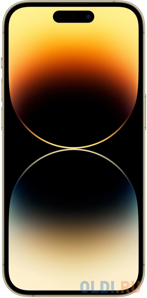 Смартфон Apple A2892 iPhone 14 Pro 128Gb 6Gb золотой моноблок 3G 4G 2Sim 6.1" 1179x2556 iOS 16 48Mpix 802.11 a/b/g/n/ac/ax NFC GPS GSM900/1800 GS фото