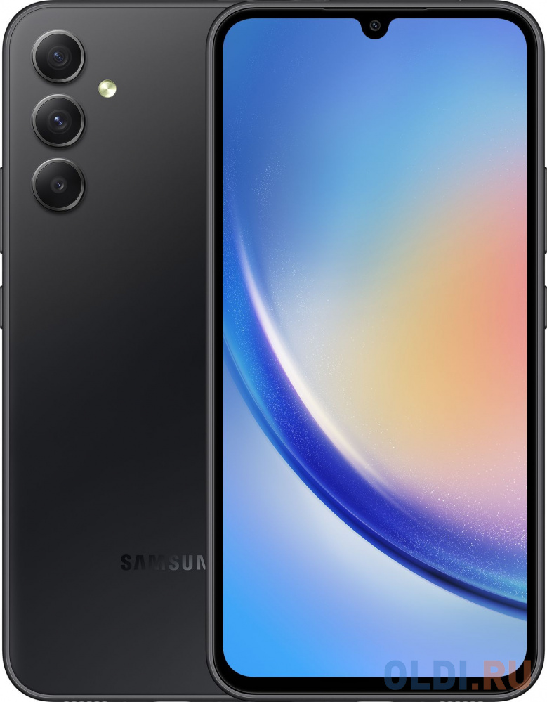 

Смартфон Samsung SM-A346E Galaxy A34 5G 128Gb 6Gb графит
