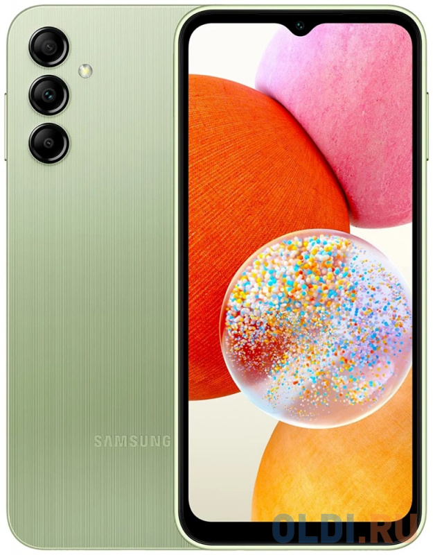 

Смартфон Samsung Galaxy A14 128 Gb Green, Зеленый