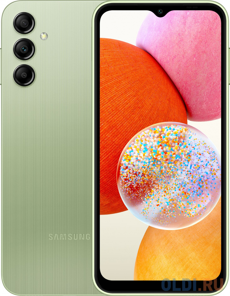 Смартфон Samsung SM-A145F Galaxy A14 64Gb 4Gb светло-зеленый