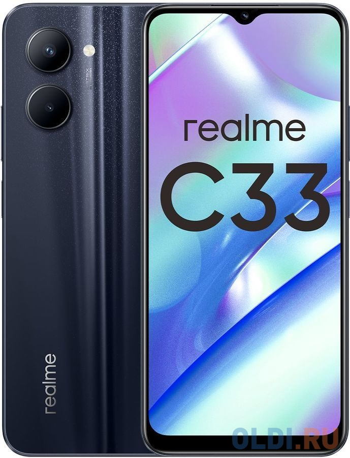 

Смартфон Realme C33 32 Gb Black, Черный