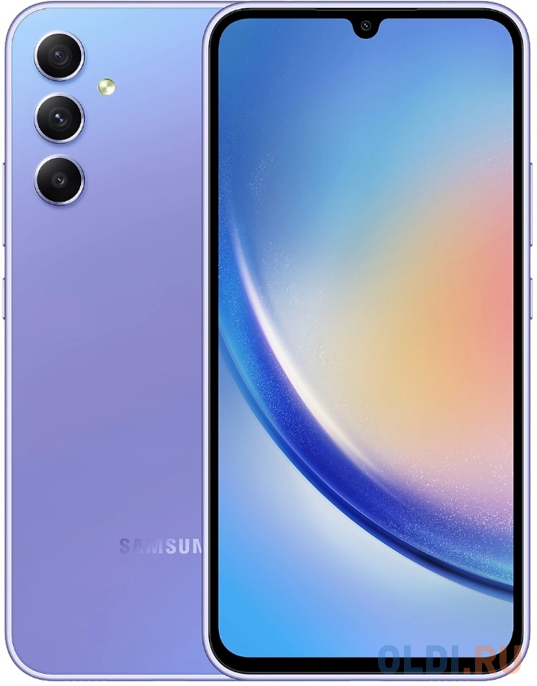Смартфон Samsung Galaxy A34 256 Gb Lavender