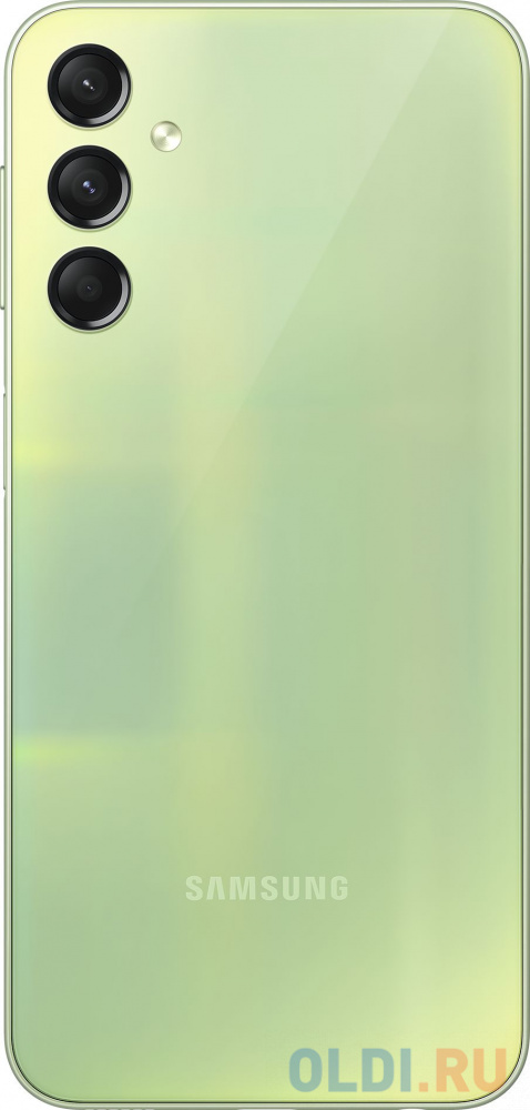 Смартфон Samsung SM-A245F Galaxy A24 128Gb 6Gb зеленый моноблок 3G 4G 2Sim 6.4" 1080x2340 Android 13 50Mpix 802.11 a/b/g/n/ac NFC GPS GSM900/1800 фото