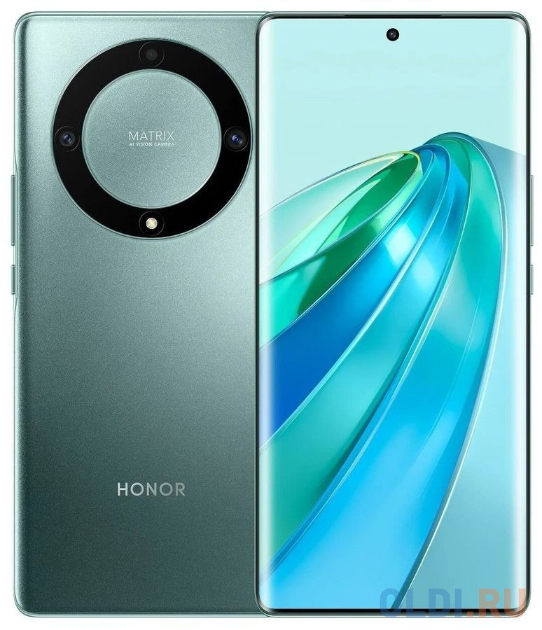 Смартфон Honor X9a 256 Gb Green, цвет зеленый, размер 73.9 х 161.6 х 7.9 мм - фото 1