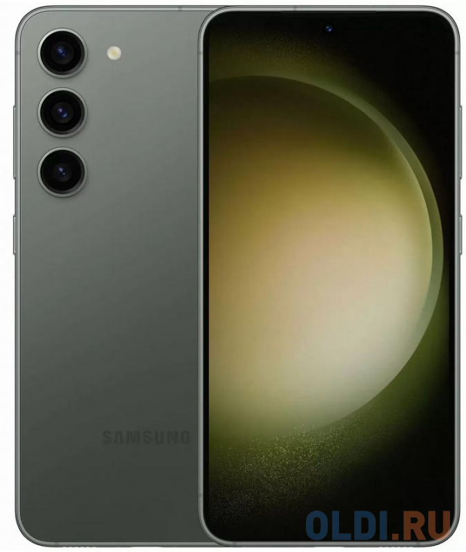 Смартфон Samsung GALAXY S23 128 Gb Green смартфон samsung sm a346e galaxy a34 5g 256gb 8gb серебристый моноблок 3g 4g 2sim 6 6 1080x2340 android 13 48mpix 802 11 a b g n ac nfc gps gsm9