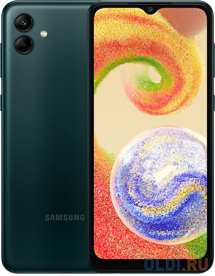

Мобильный телефон GALAXY A04 4/64GB GREEN SM-A045F SAMSUNG