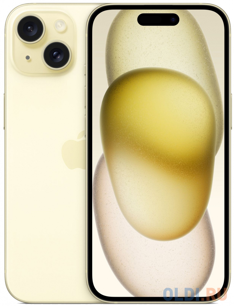 

Смартфон Apple iPhone 15 128 Gb Yellow, Желтый