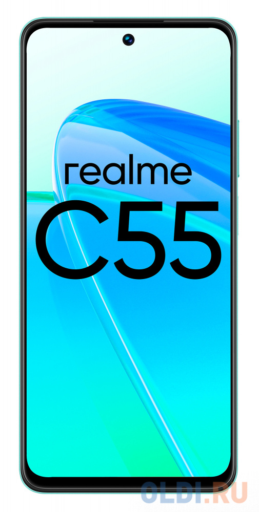 Смартфон Realme RMX3710 C55 256Gb 8Gb зеленый флешка 256gb kingston dtxm 256gb usb 3 2 зеленый