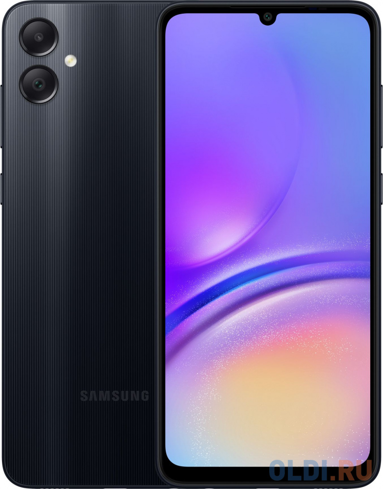 Смартфон Samsung Galaxy A05 4/64Gb,  SM-A055F,  черный смартфон samsung sm a057f galaxy a05s 64gb 4gb
