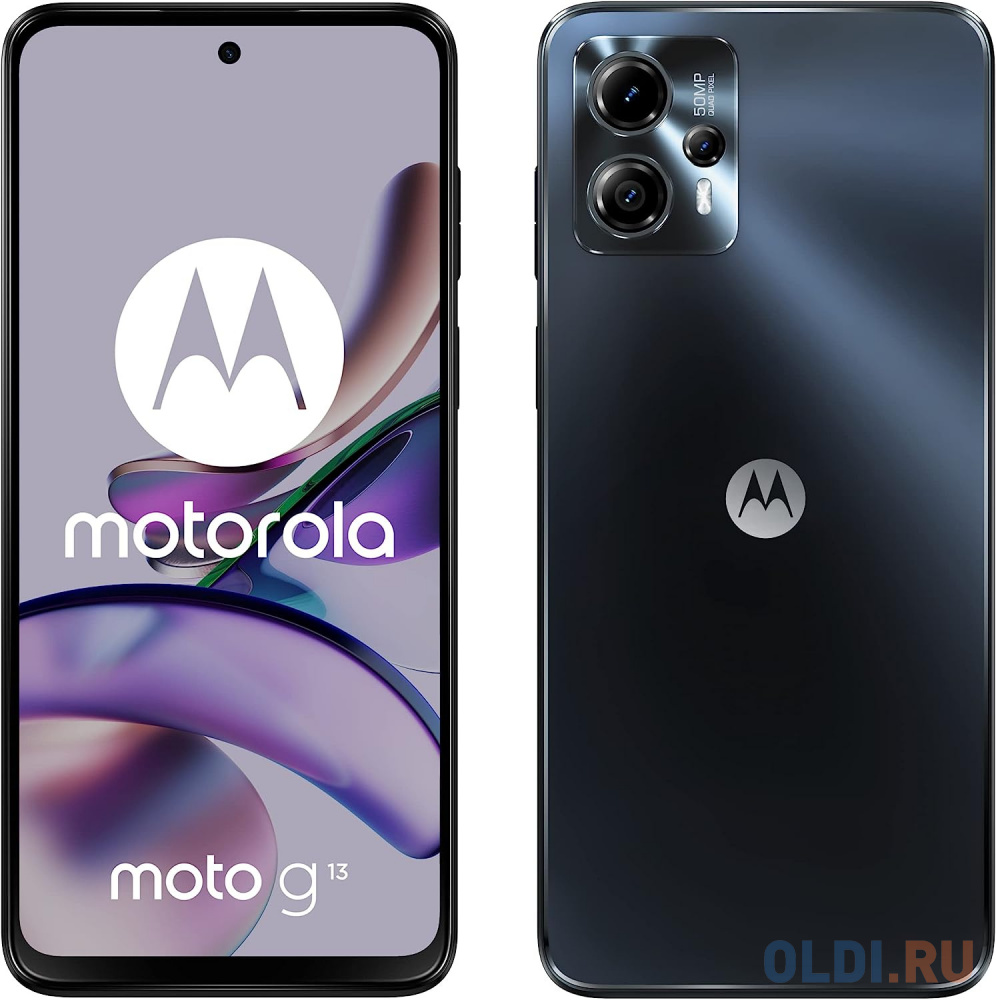 Смартфон Motorola XT2331-2 G13 128Gb 4Gb серый моноблок 3G 4G 2Sim 6.5