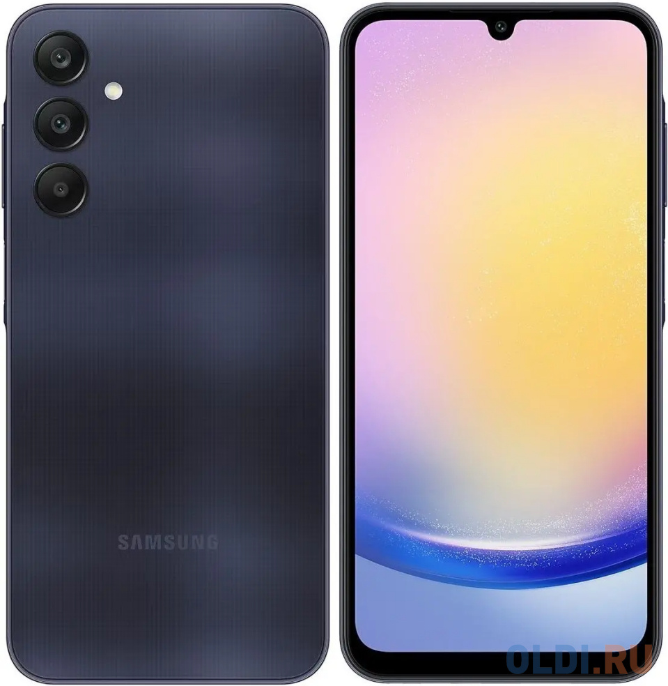 Samsung Galaxy A25 6/128Gb Blue Black arabic (SM-A256EZKDMEA)