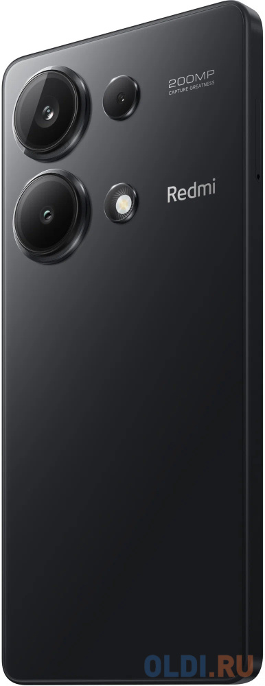 Redmi Note 13 Pro Midnight Black (23117RA68G), 16,9 cm (6.67") 20:9 2400 x 1080, 2х2.8 ГГц + 6х2.0 ГГц, 8 Core, 8 GB, 256 GB, 200 МП/16Mpix, 2 Si 52853 - фото 7