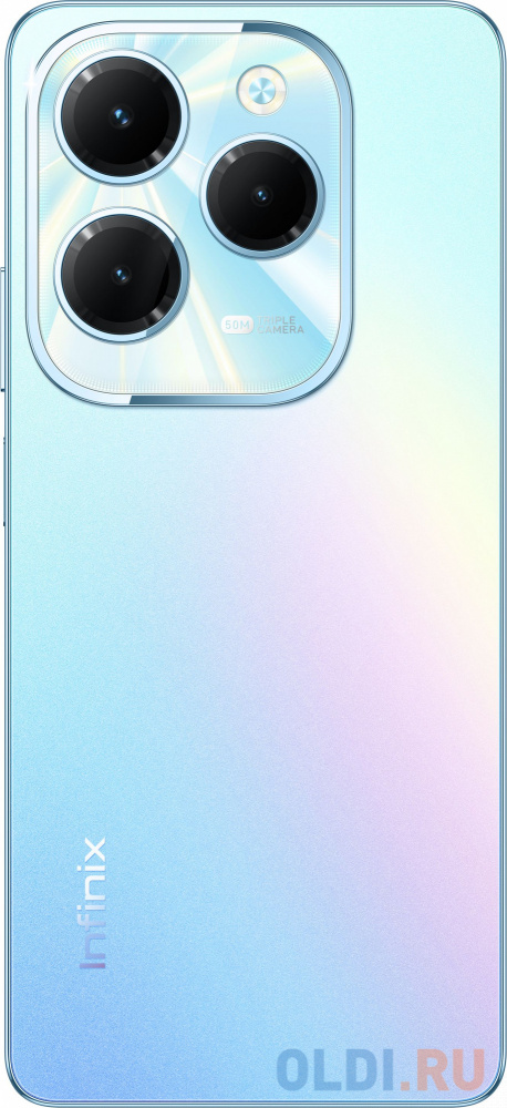 Смартфон Infinix X6836 Hot 40 256Gb 8Gb голубой моноблок 3G 4G 2Sim 6.78" 1080x2460 Android 13 50Mpix 802.11 a/b/g/n/ac NFC GPS GSM900/1800 GSM19 10050008 - фото 10