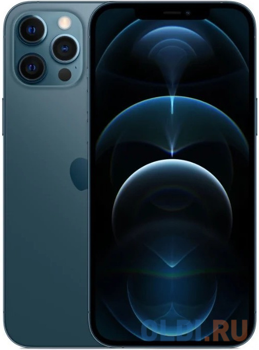 

Смартфон Apple iPhone 12 Pro Max 256Gb "Как новый", A2411, синий тихоокеанский