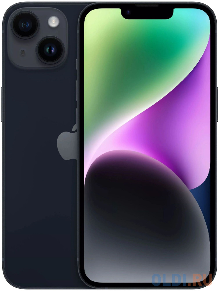 

Смартфон Apple iPhone 14 Plus 128Gb Midnight 1 sim (MQ4X3HN/A)