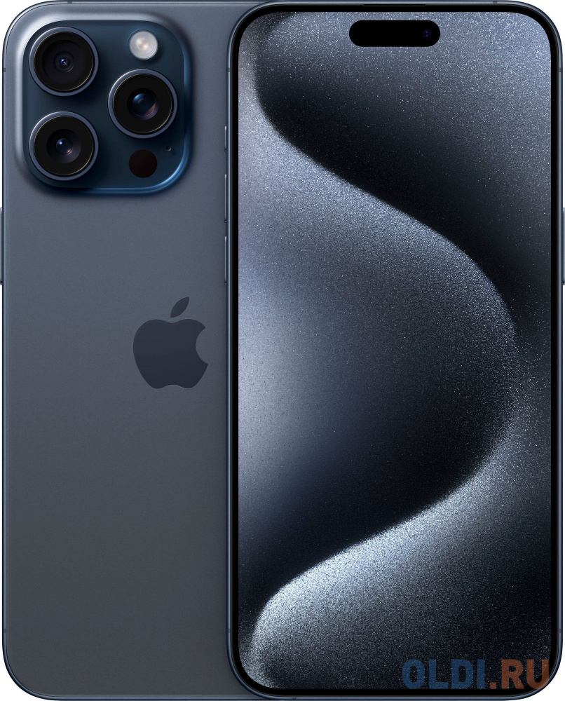 

Смартфон Apple iPhone 15 Pro Max 512Gb, A3108, синий титан