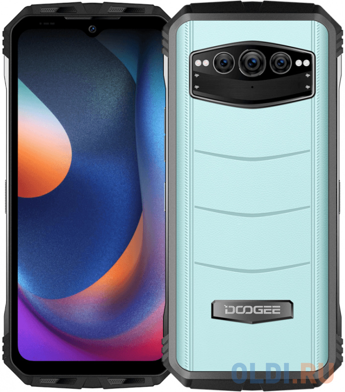 

Doogee S100 Ice Blue, 16,71 см (6.58") 2408 x 1080 пикселей, 2.2GHz, 8 Core, 12 ГБ, 256GB, up to 2TB flash, 108 МП+ 20 МП + 16 МП/32Mpix, 2 Sim,