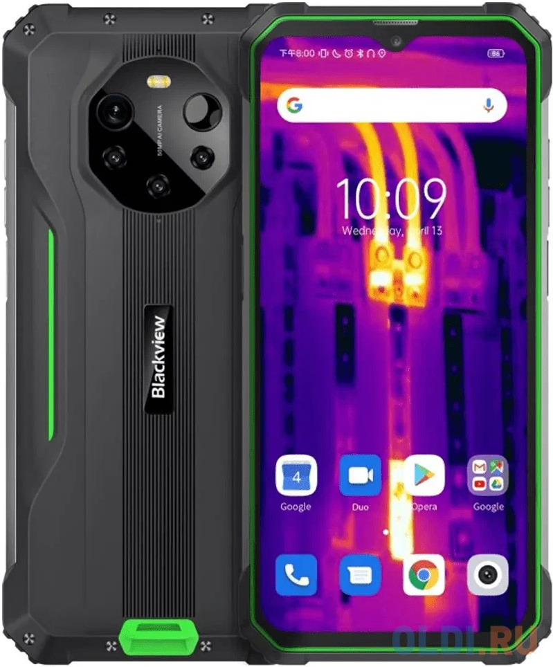 

Мобильный телефон BL8800 PRO GREEN BLACKVIEW