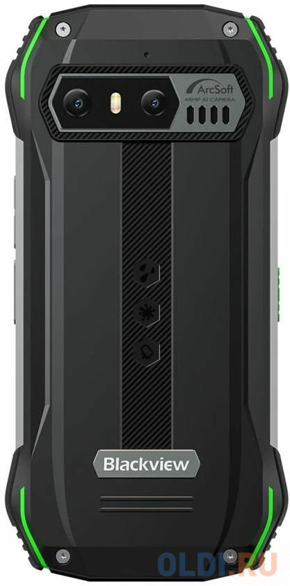 Смартфон Blackview N6000 256 Gb Black Green, цвет черный, размер 65.25x133x18.4 мм - фото 4