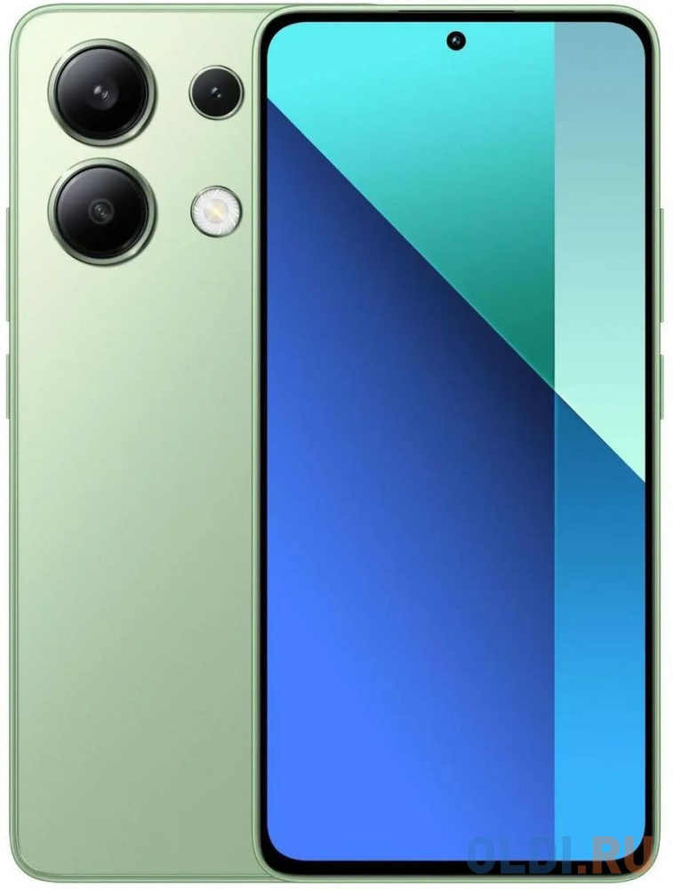 

Смартфон Xiaomi Redmi Note 13 128 Gb Green, Зеленый