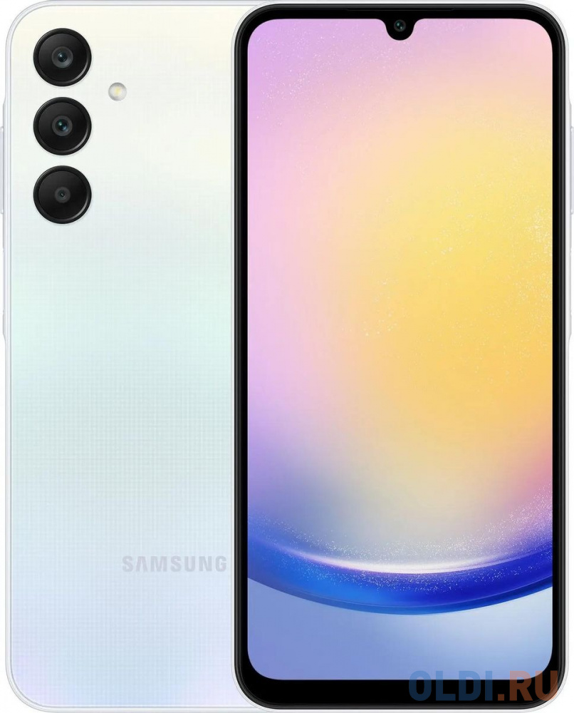 

Мобильный телефон GALAXY A25 6/128GB L.BLUE SM-A256 SAMSUNG