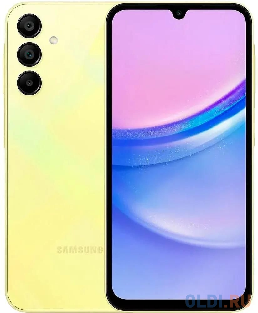 Мобильный телефон GALAXY A15 4/128GB YELLOW SM-A155 SAMSUNG