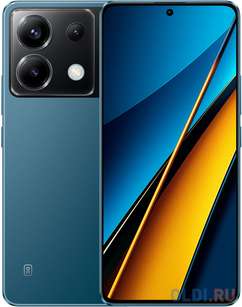 

Смартфон POCO X6 5G 12+512GB Blue (MZB0FR6RU)