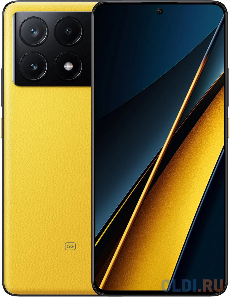 Смартфон POCO X6 Pro 5G RU 12+512 Yellow (MZB0FV9RU) - MZB0FV9RU