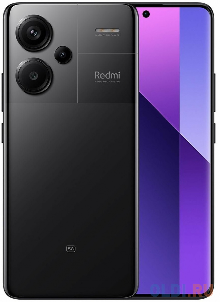 Смартфон Redmi Note 13 Pro+ 5G RU 8+256 Midnight Black (MZB0FFQRU)