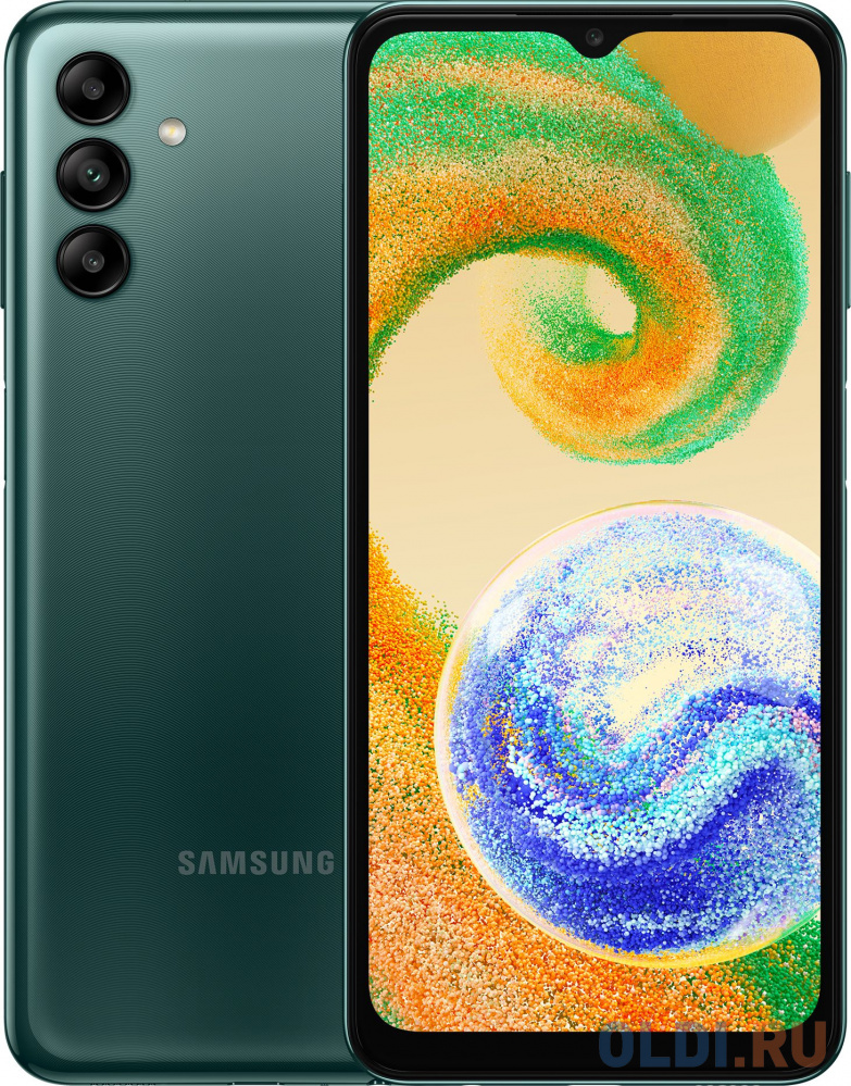 

Смартфон SAMSUNG Galaxy A04s 4+64GB Green (A047F)