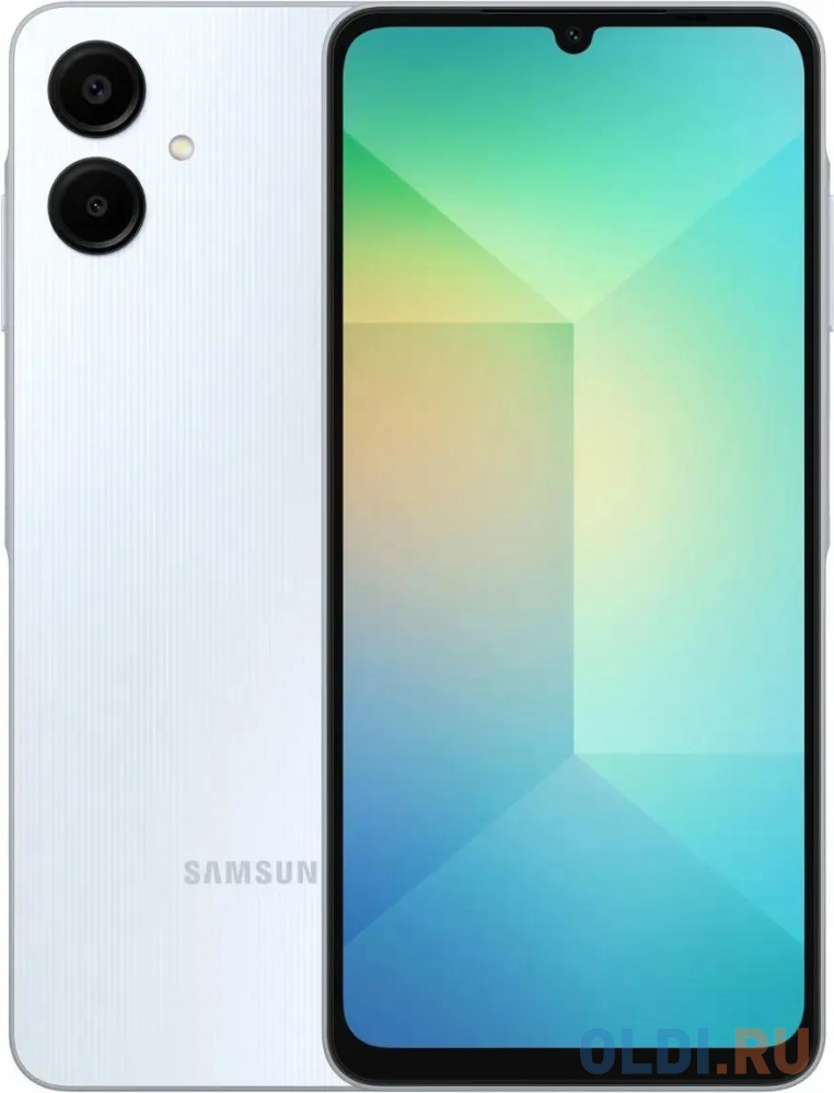 

Мобильный телефон GALAXY A06 4/64GB L.BLUE SM-A065 SAMSUNG