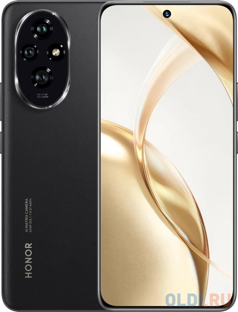 Смартфон HONOR 200 12+512Gb черный (5109BFKG)