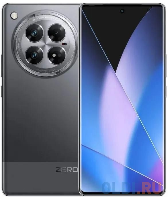 Смартфон Infinix X6861 Zero 40 5G 256Gb 12Gb черный моноблок 3G 4G 2Sim 6.78" 1080x2436 Android 14 108Mpix 802.11 a/b/g/n/ac NFC GPS GSM900/1800 - 10062146