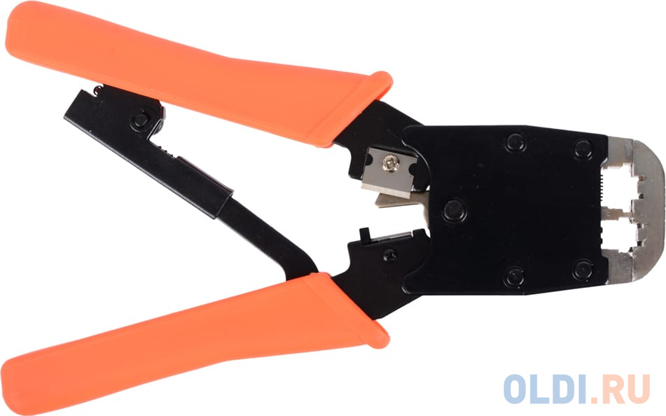 Клещи обжимные Telecom HT-500R (RJ-45, RJ-11/12) Клещи обжимные Telecom HT-500R (RJ-45, RJ-11/12) фото