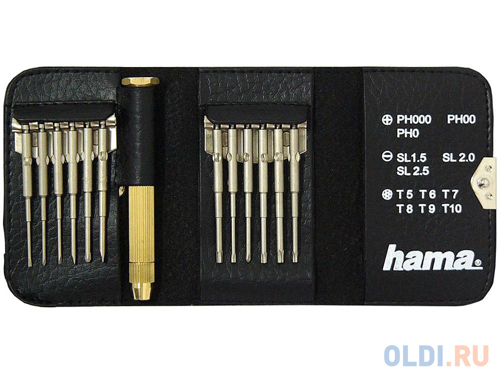 Набор миниотверток, Hama H-39694