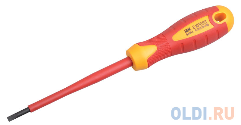 

Iek TSC-2SL-4100 Отвертка шлицевая Expert 4.0х0.8х100мм 1000В IEK