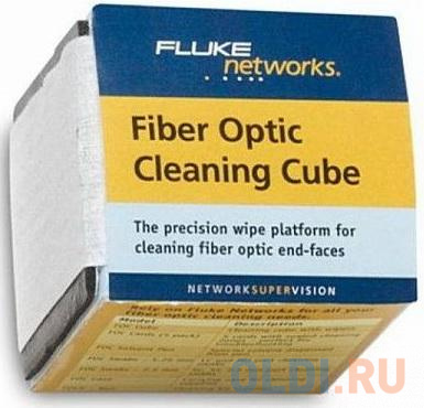 Инструмент Fluke Networks NFC-CUBE для чистки торцевых поверхностей белый адаптер fluke networks ms2 wm microscanner2 wiremap