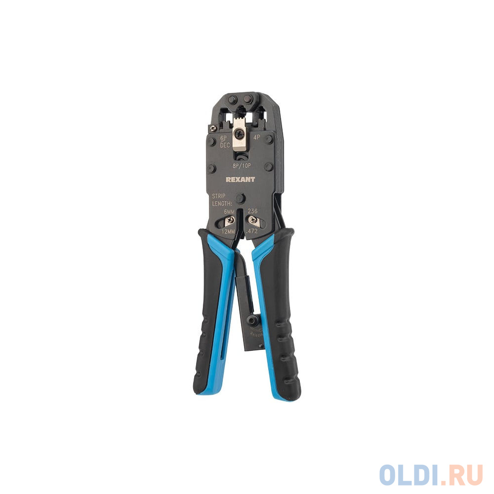 

REXANT Кримпер HT-200R ТАЙВАНЬ для обжима 10P10C, 8P8C, 6P6C, 4P4C 12-3442-1