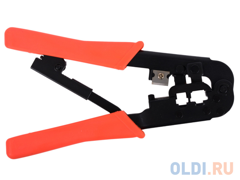 

Клещи обжимные Telecom HT-568R (RJ-45, RJ-11, RJ-12(UTP)), 6P/8P, с фиксатором