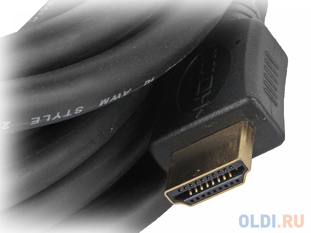 Кабель HDMI Gembird/Cablexpert, 7.5м, v2.0, 19M/19M, черный, позол.разъемы, экран, пакет  CC-HDMI4-7.5M CC-HDMI-7.5M - фото 3