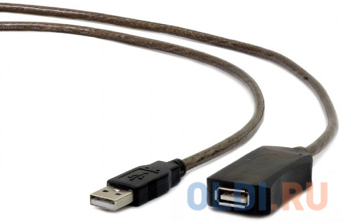 Кабель удлинитель USB 2.0 активный Cablexpert, AM/AF, 15м, UAE-01-15M