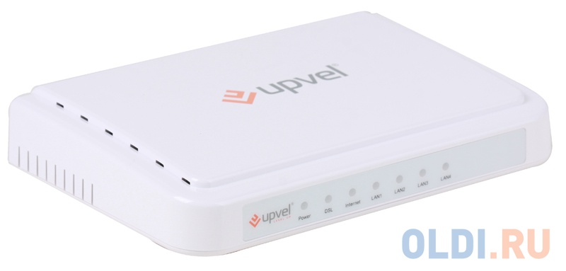 Модем UPVEL UR-104AN ADSL2+ роутер с 4 портами Ethernet 10/100 Мбит/с с поддержкой IP-TV от OLDI