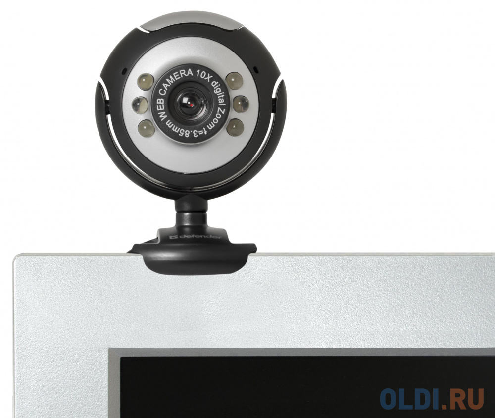 Камера интернет Defender C-110 0.3 Мп, подсветка, кнопка фото от OLDI