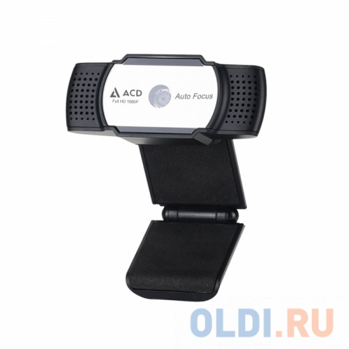 WEB Камера ACD-Vision UC400 CMOS 1.3МПикс, 1280x720p, 30к/с, микрофон встр., USB 2.0, шторка объектива, универс. крепление, черный корп. фото