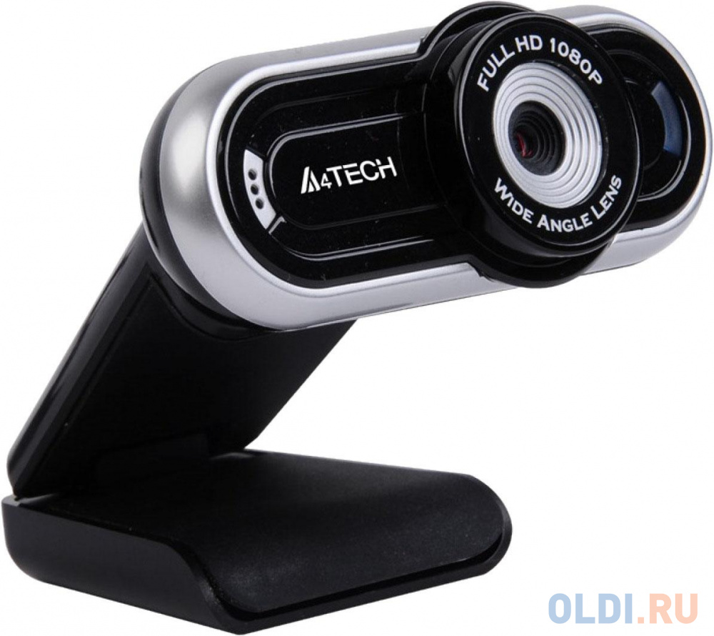 A4Tech Камера Web A4 PK-920H серый 2Mpix (1920x1080) USB2.0 с микрофоном [1405146] камера web оклик ok c008fh 2mpix 1920x1080 usb2 0 с микрофоном