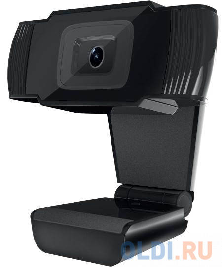 CBR CW 855HD Black, Веб-камера с матрицей 1 МП, разрешение видео 1280х720, USB 2.0, встроенный микрофон с шумоподавлением, фикс.фокус, крепление на мо exegate ex286182rus web камера exegate goldeneye c920 full hd матрица 1 3 2 мп 1920х1080 1080p usb микрофон с шумоподавлением фокус униве